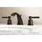 Kingston Brass KB8965DKL 8" Widespread Bathroom Faucet, Oil Rubbed Bronze KB8965DKL - alternate 2